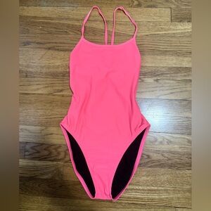 Jolyn Neon Pink One-Piece Swimsuit